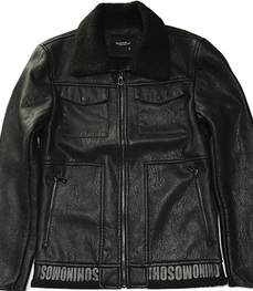 市场上装-皮衣-时尚男装皮衣