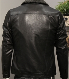 市场上装-皮衣-时尚男装皮衣