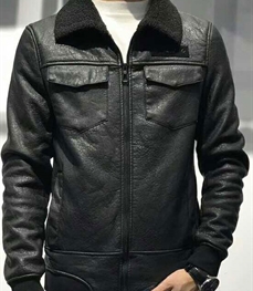 市场上装-皮衣-时尚男装皮衣