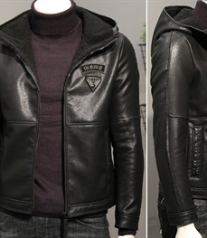 市场上装-皮衣-时尚男装皮衣