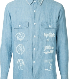 市场上装-衬衫-休闲男装衬衫