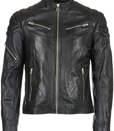 市场上装-皮衣-时尚男装皮衣