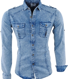 市场上装-衬衫-时尚男装衬衫
