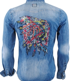 市场上装-衬衫-时尚男装衬衫