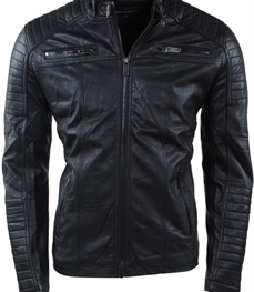 市场上装-皮衣-时尚男装皮衣