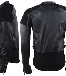 市场上装-皮衣-时尚男装皮衣