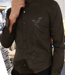 市场上装-衬衫-时尚男装衬衫