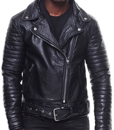 市场上装-皮衣-时尚男装皮衣