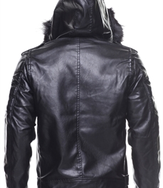 市场上装-皮衣-时尚男装皮衣