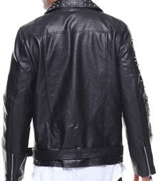 市场上装-皮衣-时尚男装皮衣