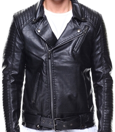 市场上装-皮衣-时尚男装皮衣