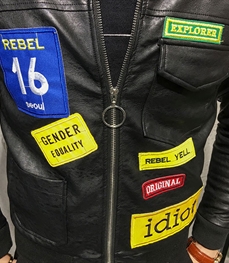 市场上装-皮衣-时尚男装皮衣