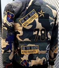 市场上装-棉衣/羽绒服-时尚男装棉服