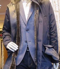 市场上装-大衣-（实拍）时尚商务大衣