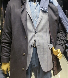 市场上装-大衣-（实拍）时尚商务大衣