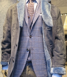 市场上装-皮衣-（实拍）时尚商务皮衣