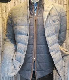 市场上装-棉衣/羽绒服-（实拍）时尚商务棉服