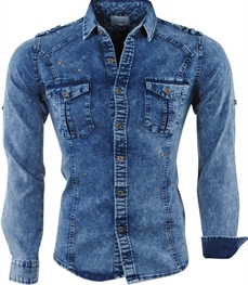 市场上装-衬衫-时尚男装衬衫