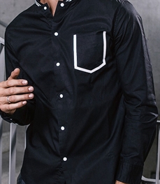 市场上装-衬衫-时尚男装衬衫