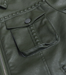 市场上装-皮衣-时尚男装皮衣