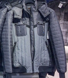 市场上装-棉衣/羽绒服-（实拍）时尚商务棉服