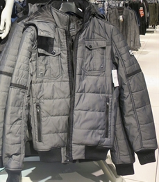 市场上装-棉衣/羽绒服-（实拍）时尚商务棉服