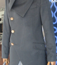 市场上装-中长外套-（实拍）休闲男装中长外套