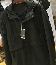 市场上装-中长外套-（实拍）时尚男装中长外套