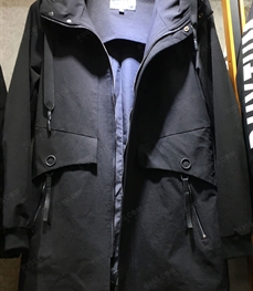 市场上装-中长外套-（实拍）时尚男装中长外套