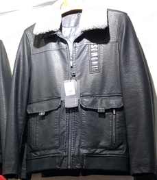 市场上装-皮衣-（实拍）时尚男装皮衣