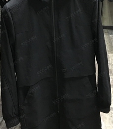 市场上装-中长外套-（实拍）时尚男装中长外套