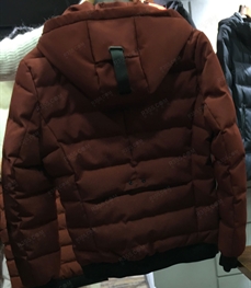 市场上装-棉衣/羽绒服-（实拍）时尚男装棉服