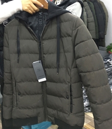 市场上装-棉衣/羽绒服-（实拍）时尚男装棉服