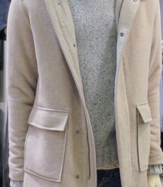市场上装-大衣-（实拍）时尚商务大衣