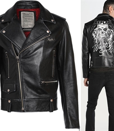 市场上装-皮衣-时尚男装皮衣