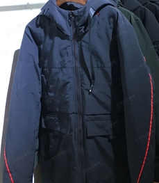 市场上装-中长外套-（实拍）时尚男装中长外套