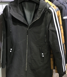 市场上装-中长外套-（实拍）时尚男装中长外套