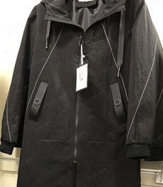 市场上装-中长外套-（实拍）时尚男装中长外套