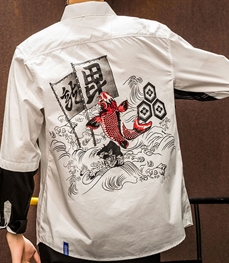 市场上装-衬衫-时尚男装衬衫