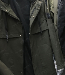 市场上装-中长外套-（实拍）时尚男装中长外套