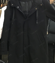 市场上装-中长外套-（实拍）时尚男装中长外套