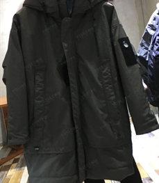 市场上装-中长外套-（实拍）时尚男装中长外套