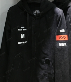 市场上装-中长外套-（实拍）时尚男装中长外套