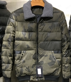 市场上装-棉衣/羽绒服-（实拍）时尚男装棉服