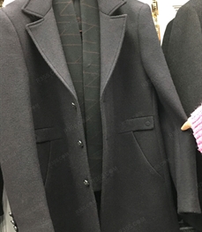 市场上装-大衣-（实拍）时尚商务大衣
