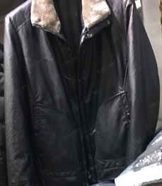 市场上装-皮衣-（实拍）时尚商务皮衣