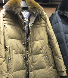 市场上装-棉衣/羽绒服-（实拍）时尚商务棉服