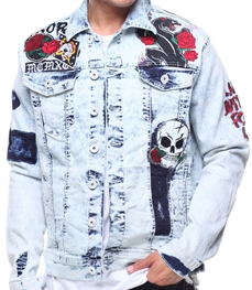 市场上装-夹克-时尚男装夹克