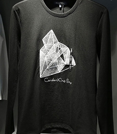 市场上装-T恤-时尚男装t恤