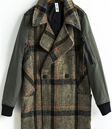 市场上装-中长外套-时尚男装中长外套